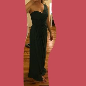 Dessy Hampton Green Dress